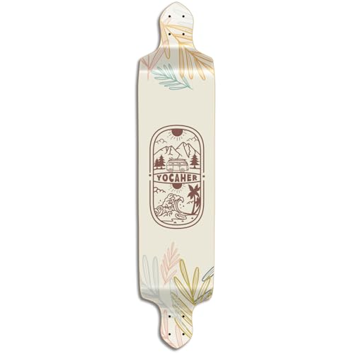Yocaher Drop Down Longboard Deck 41.25