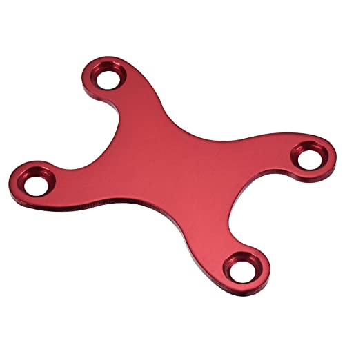 PATIKIL Skateboard Gasket, Longboard Deck Protector Prevent Sink Protective Anti Sinking Hardware, Aluminum Alloy Red, H Shape