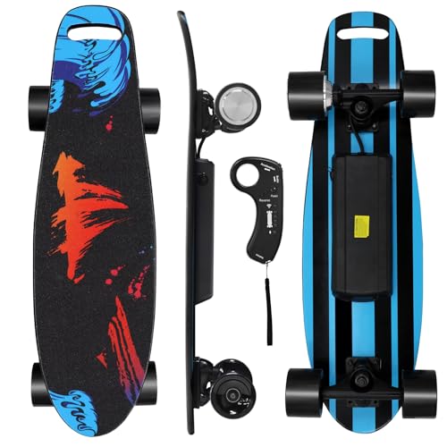 EBOSSOM Electric Skateboard with 350W Motor, 27