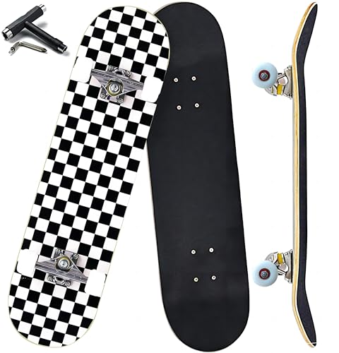 ANYFUN Pro Complete Skateboards for Beginners Girls Boys Kids Youths Teens Adults 31